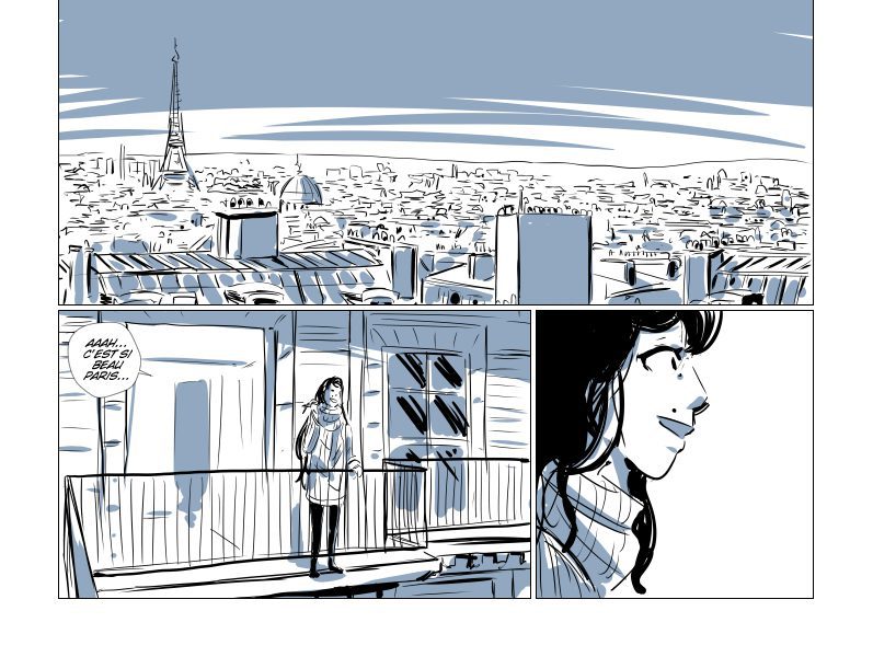 page bd Interview  d'un mangaka français, Romain Huet,